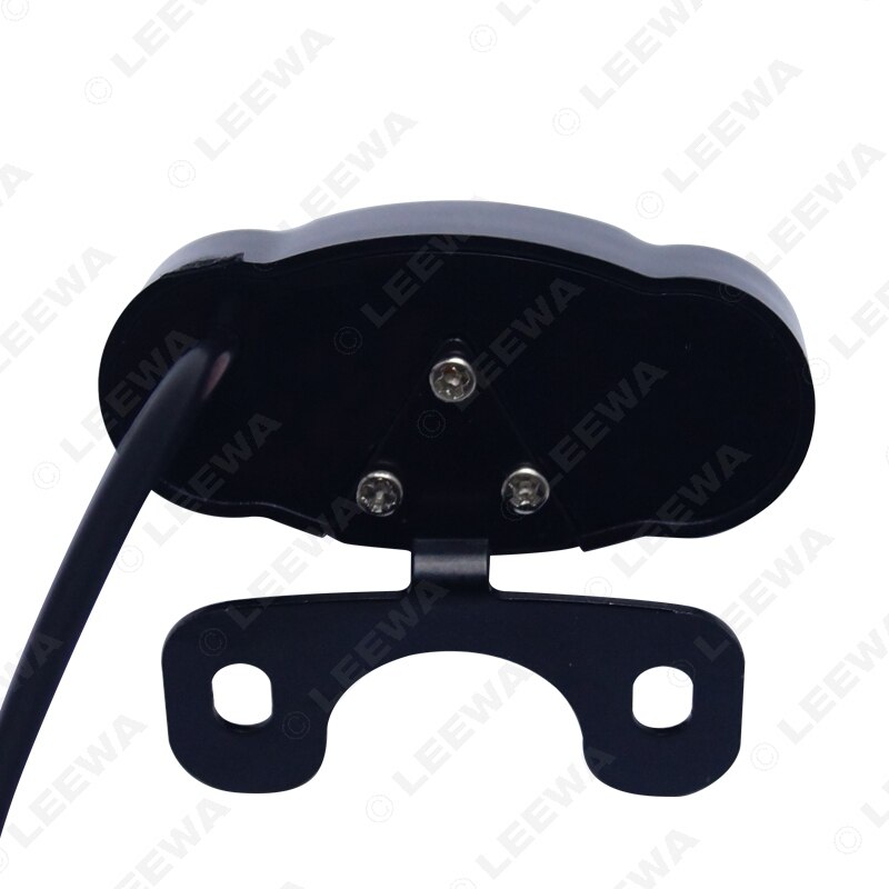 LEEWA 12V Auto Car Rear View Camera With LED Lights For Vehicle Reverse System Parking Camera #CA4788