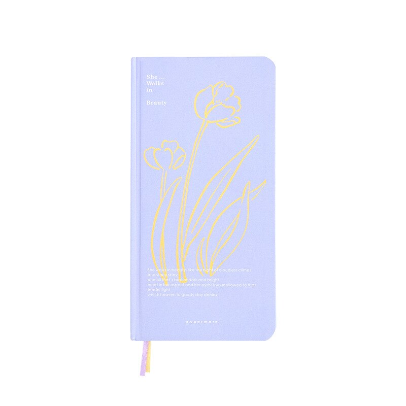 2022 Hardcover Pocket Undated Weekly Plan Book 185*95mm DIY Weeks Daily Planner Notebook 168P