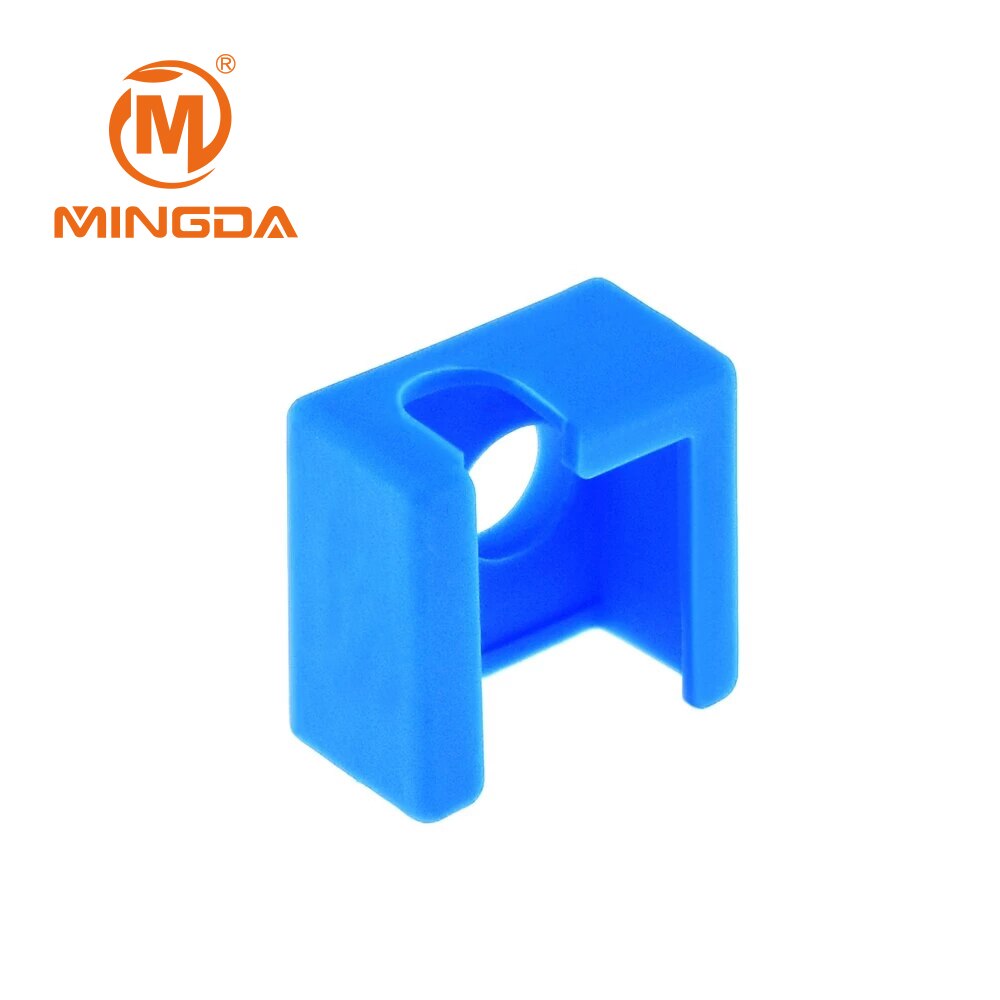 Mk7/mk8/mk9/mk10 silicone meia manga aquecedor bloco capa caso protetor 3d peças de impressora para ender 3 pro CR-10
