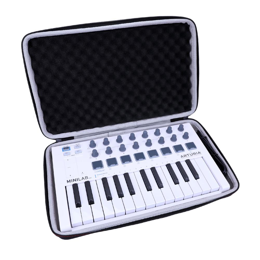 Ltgem eva hard case til arturia minilab mkii 25 slim-key controller