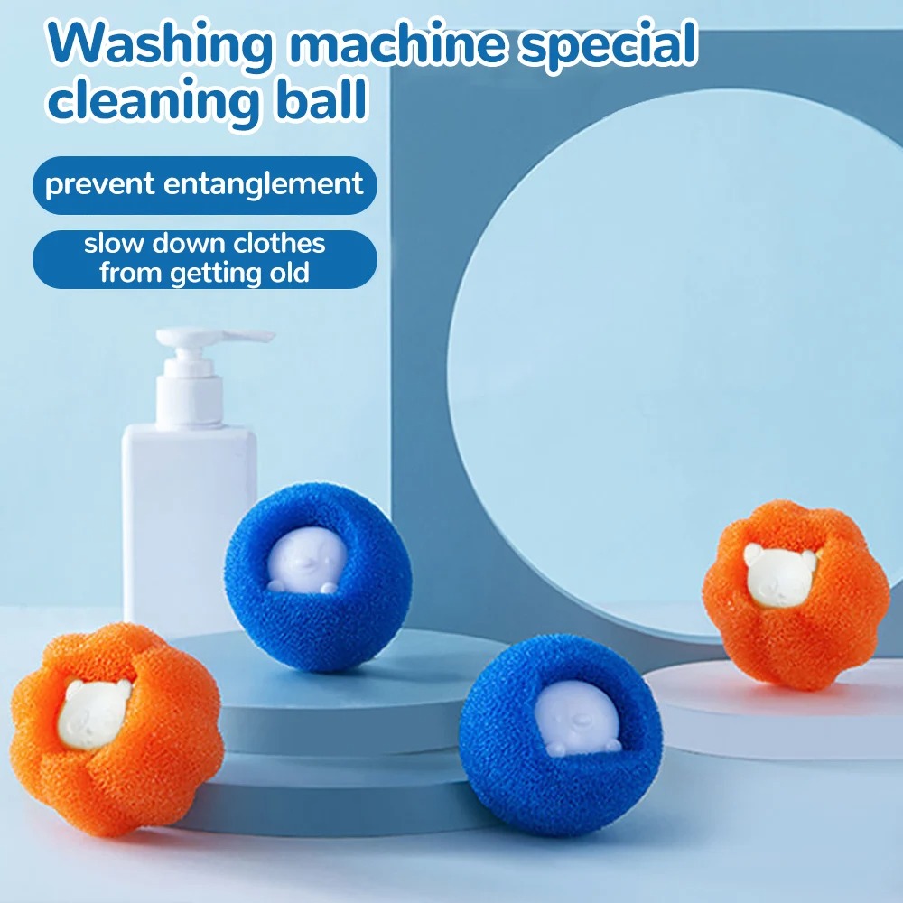 Juego de bolas mágicas para lavandería, se puede reutilizar ropa, Herramientas de Limpieza del cabello, dispositivo de depilación para mascotas, productos para lavadora, hogar