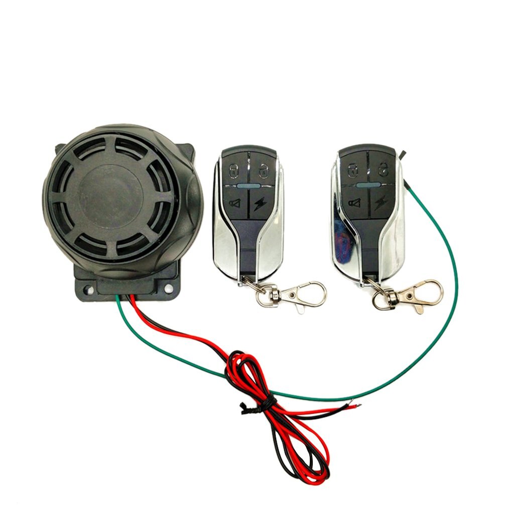 Dual Remote Control Motorcycle Alarm Security System Motorcycle Theft Protection Bike Moto Scooter Motor Alarm System