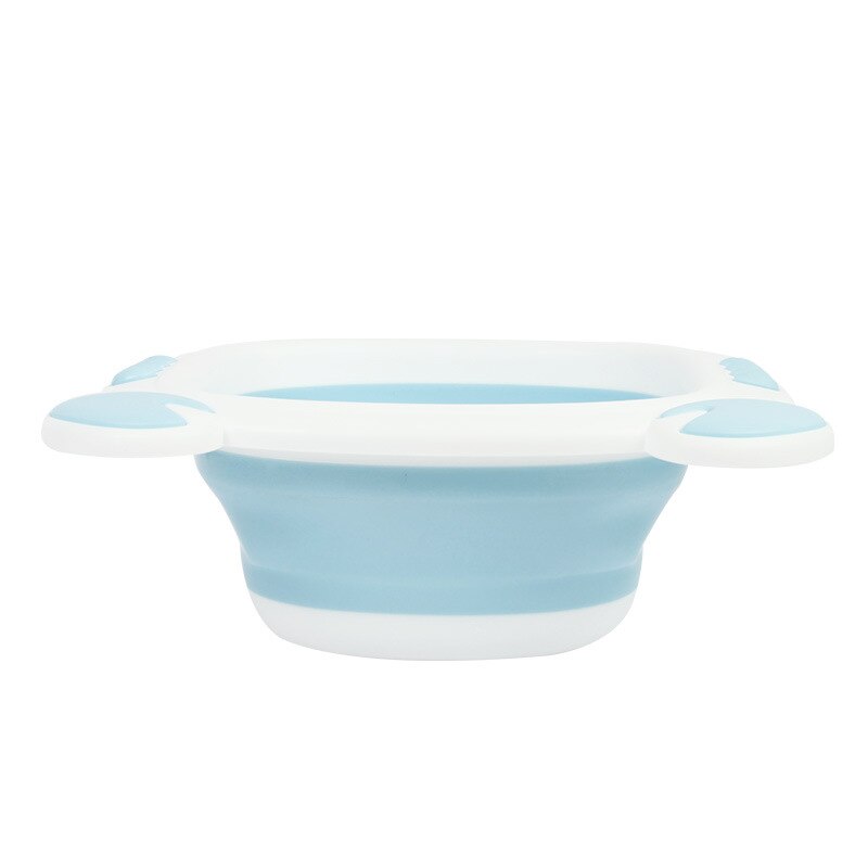 Baby Neugeborenen Klapp Waschbecken Baby Arsch waschen Tragbare Baby Waschen Becken Kunststoff zerschmettern nachweisen Badewanne Gesicht Fuß Waschbecken
