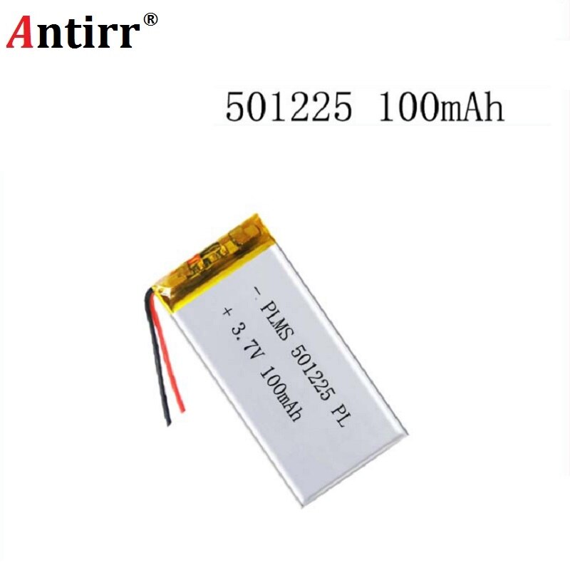 501225 511124 501025 kleine batterie 501225 3,7 V 100mAh lipo batterie für digitale produkte