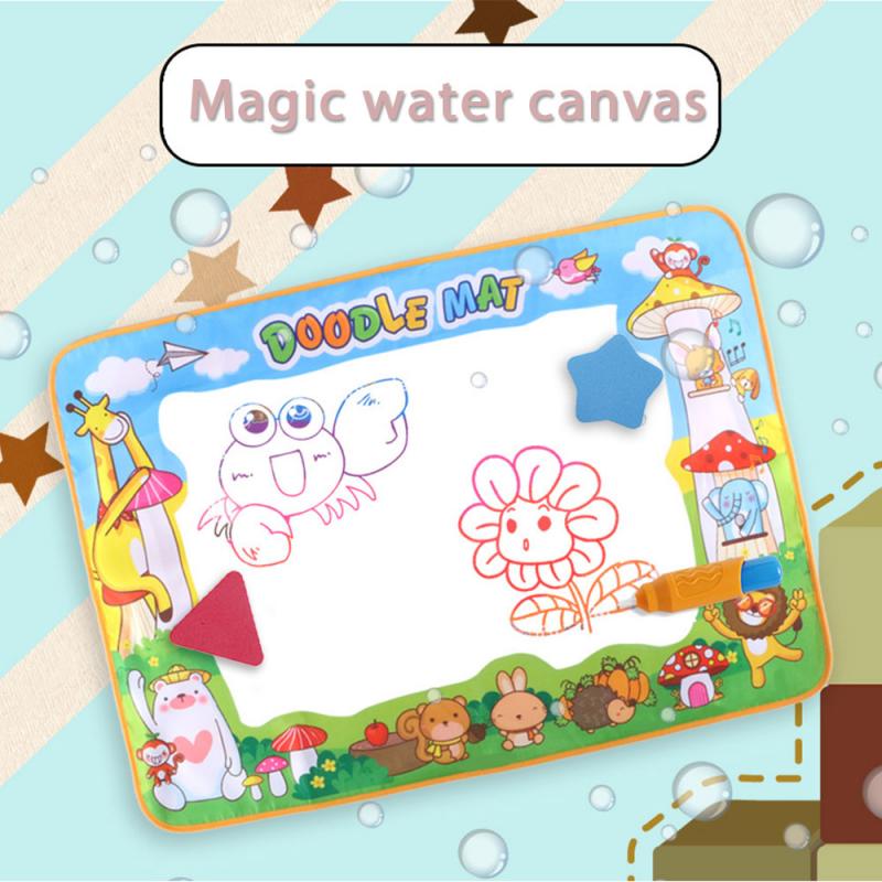 Big Size Magic Water Tekening Doek Mat Schilderen Board Water Doodle Mat Kinderen Early Education Tekening Speelgoed Tekening Speelgoed