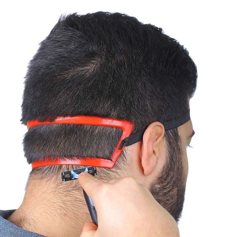 Magisk hårskabelon nakke hårlinje klipninger hårlinjeguide trimmer clipper klip salon barber hårstyling tilbehør gør-det-selv-værktøj