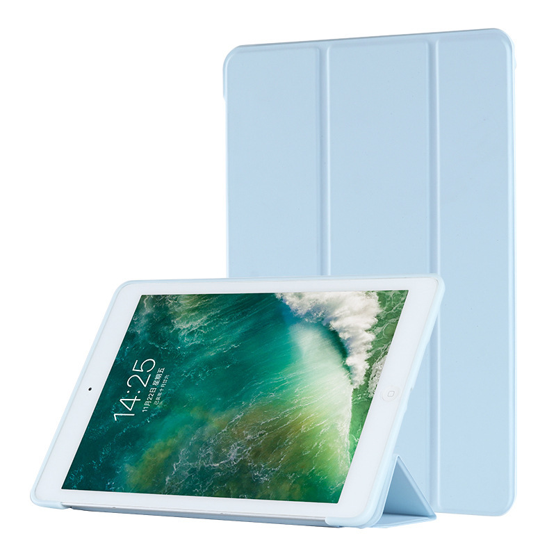 Pour Honor Pad 8 étui 12 pouces Tri-pliable en cuir PU souple Silicone support arrière coque de tablette pour Honor Pad 8 12 "2022 HEY-W09: 天空蓝