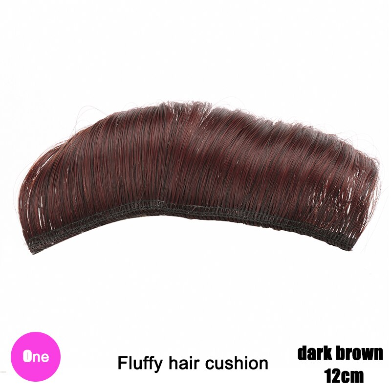 DIANQI short curly hair natural tail clip in synthetic heat resistant ponytail hair extensions hairpiece for women: dark brown