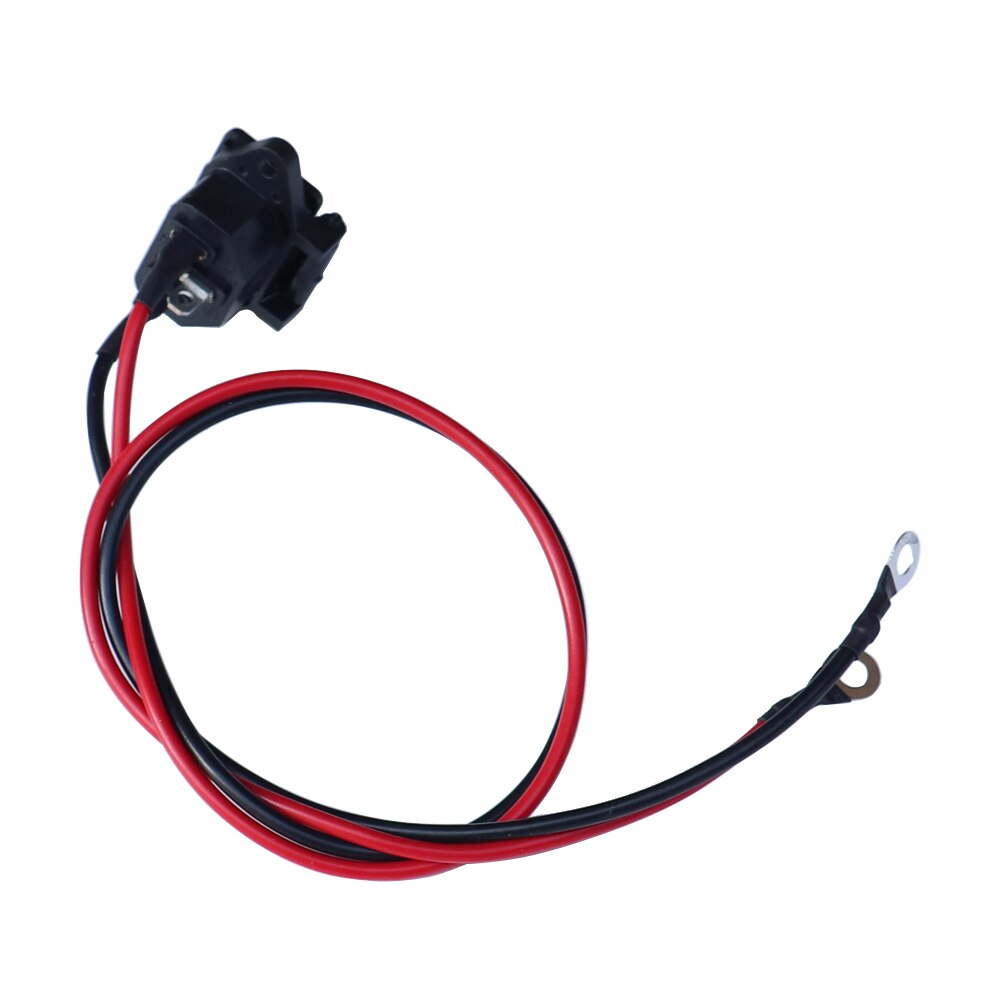 E-bike Scooter Battery Connector Plug Three Vertical Charging Socket With Wires 12AWG Cable For 36V 48V Universal