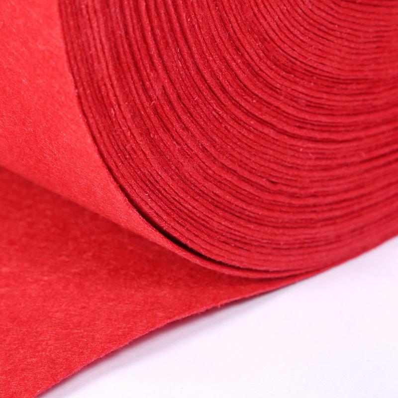 Thick Red Wedding Aisle Runner Rug and Carpet indoor Outdoor Weddings Festival Birthday party event decoration thickness 5mm