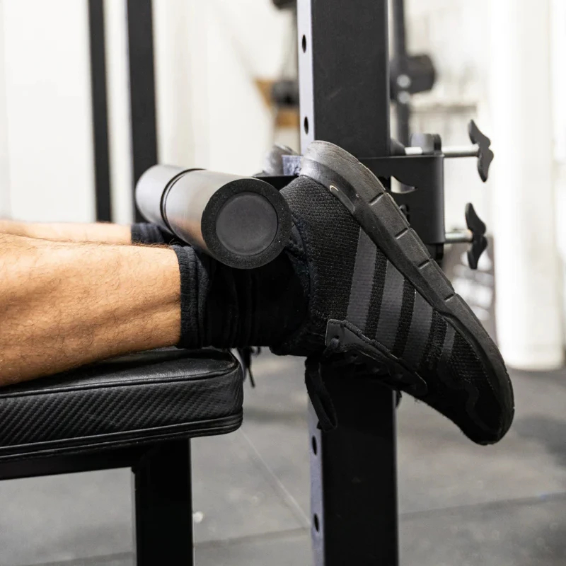 Nordic Hamstring Curl Squat Rack-Aufsätze für Power Rack Sit Up Bar Fußhalter für Hamstring Curl Sit Up Split Squat Core