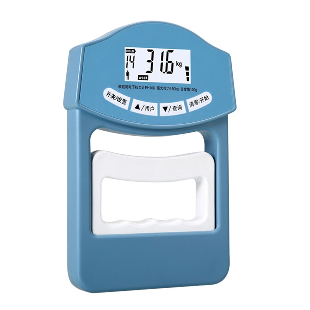 Dinamómetro de mano electrónico Digital LCD, pinza ajustable, medidor de fuerza de potencia, herramientas de medición: Battery