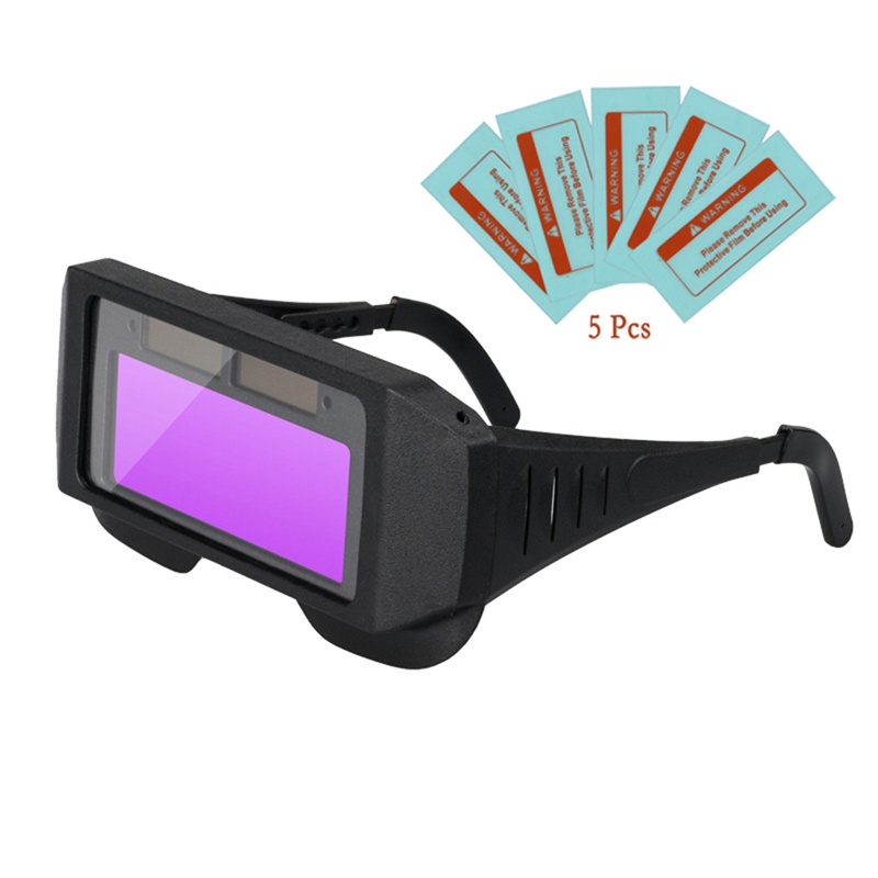 Solar Auto Darkening LCD Welding Helmet Glasses Mask Goggles Eyes Protector Welder Cap Goggles Machine Soldering Mask