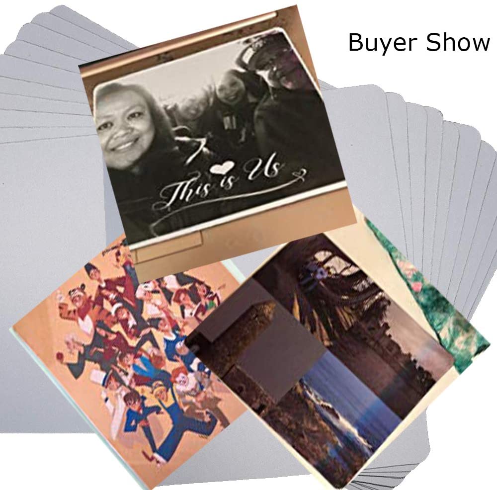 10pcs Sublimation Mouse Pad Blank Mouse Pad Sublimation Blanks Mousepad for Sublimation Transfer Heat Press Printing Crafts