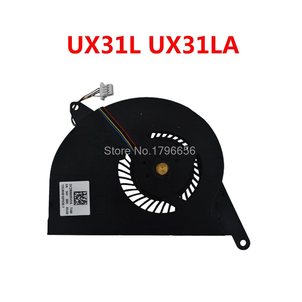 For Asus ZENBOOK UX32 UX32A UX32VD UX32V UX32LA UX32LN UX32L UX31E UX31A UX31L UX31LA UX21E UX21A VGA CPU Cooling Cooler Fan: UX31L UX31LA