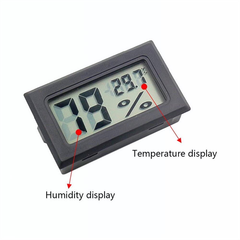 Mini Digital LCD Convenient Temperature Sensor Humidity Meter Indoor Hygrometer Portable Gauge Sensor Fridge Thermometer