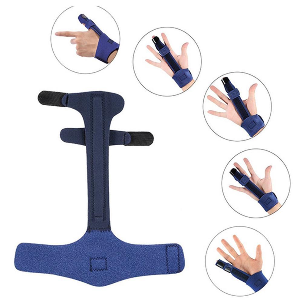 1Pcs Adjustable Finger Corrector Splint Trigger Finger Guard Splint For Treat Finger Stiffness Pain Popping Clicking Accessories