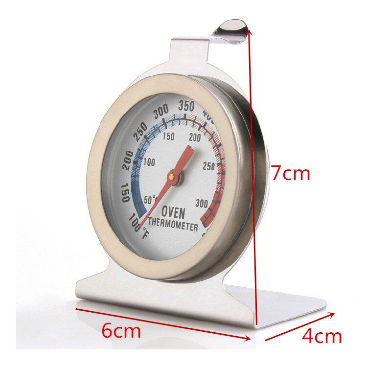 Oven Thermometer Oven Grote Dial Thermometer Rvs Oven Grill Roker Monitoring Thermometer Voor Keuken Koken Bakken