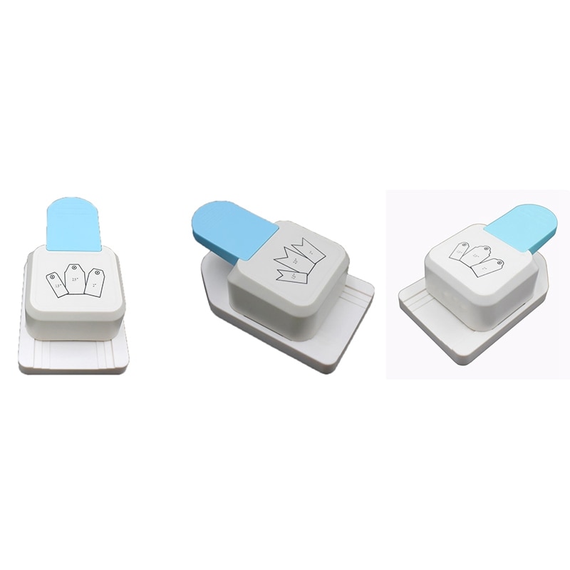 Punch Tag Top Punch Straight 1.5, 2 Of 2.5 Inch Tag Papier Stoten Voor Scrapbooking Craft Perfurador Diy Puncher