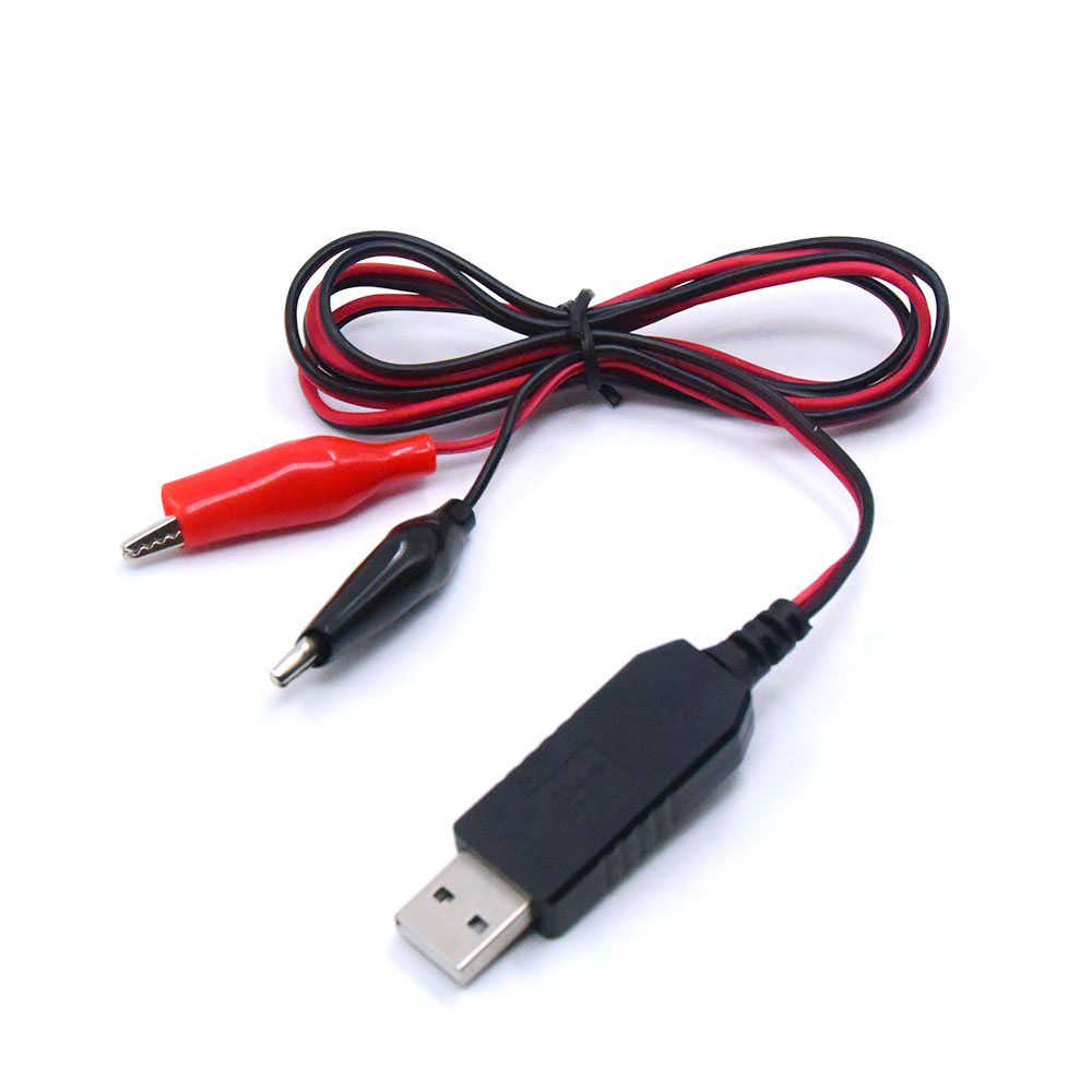 AA AAA LR3 LR6 Battery Eliminator USB 5V to 3V Clip Cable Converter Power Adapter Cord usb cable For Games Remote Control Toys