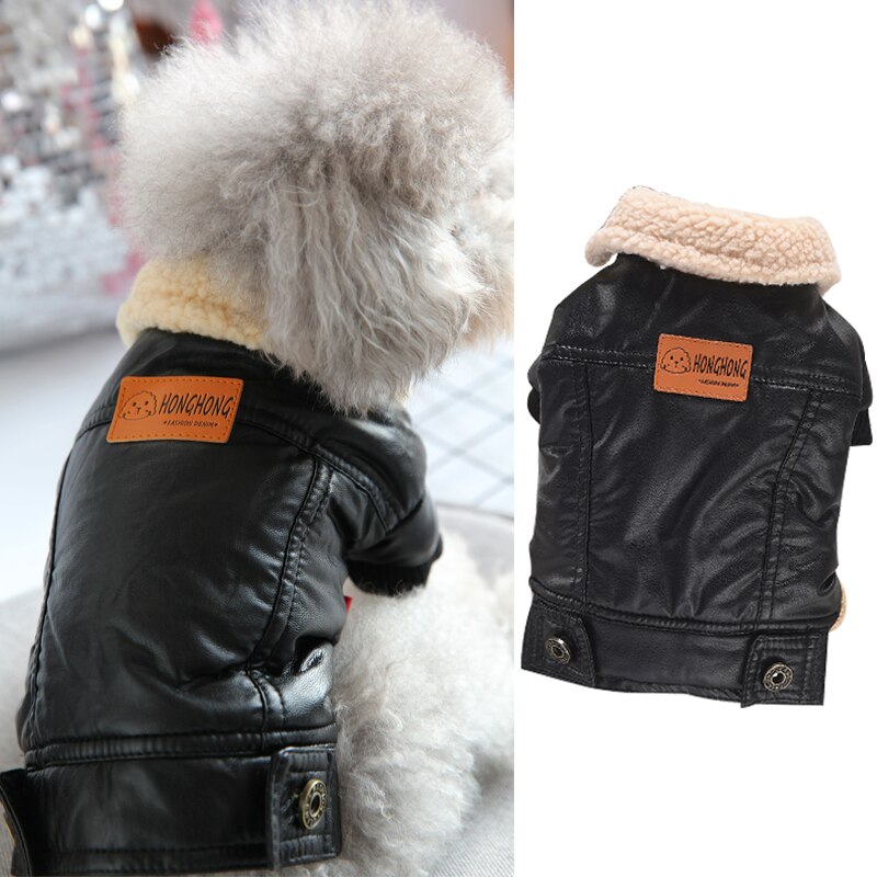 Blød vinter pitbull jakke sort rød yorkshire terrier tøj xs  s 6 l 7l hund terrier hvalp kat outfit beklædning varmt tilbehør