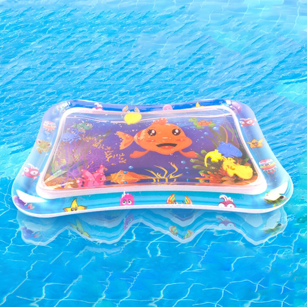 Baby Baby Cartoon Octopus Dolfijn Opblaasbare Water Mat Zomer Spel Pad Speelgoed Goed Hulpmiddel Voor Ouder-kind Interactie