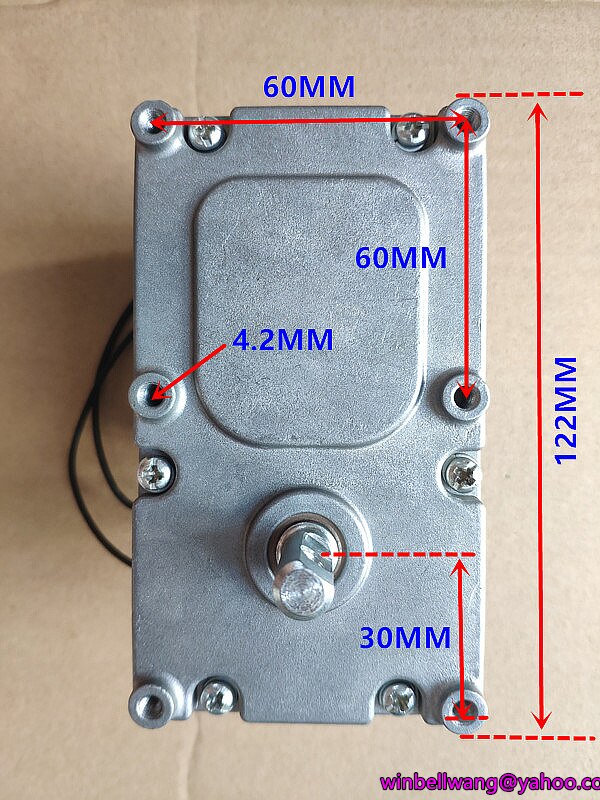 FA-YJF6130 5r/min AC220V shaded pole motor gear motor /fireplace, oven /Feeding motor