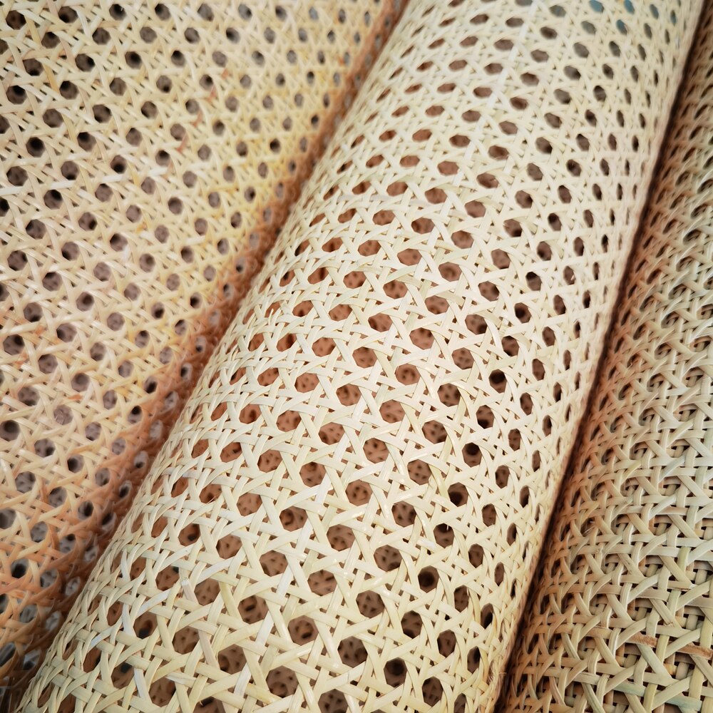 30Cm/40Cm/45Cm/50Cm/55Cm X 1 Meter Natuurlijke Rieten Webbing Sheet Echte Rotan Webbing Roll Stoel Achtergrond Meubelmateriaal: 5Mm / STONE