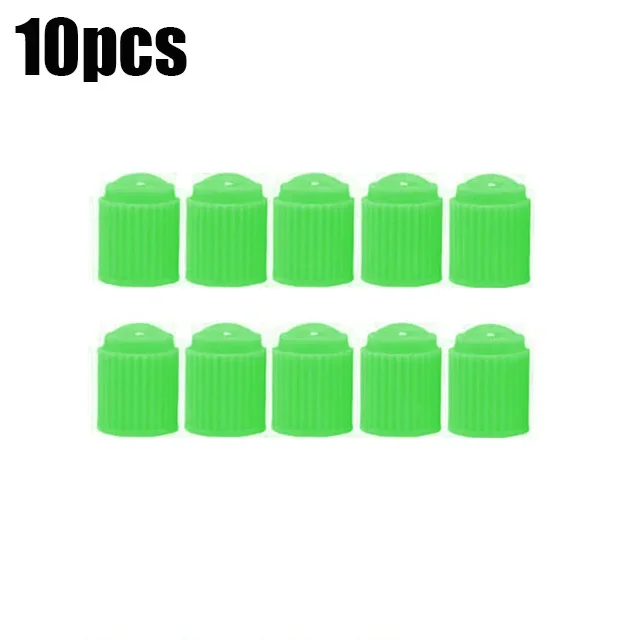 Tapas de válvula de neumático de coche con anillo de goma O, tapas de válvula de vástago de neumático universales, cubiertas antipolvo negras y rojas para coche, bicicleta, motocicleta y bicicleta: Multicolor