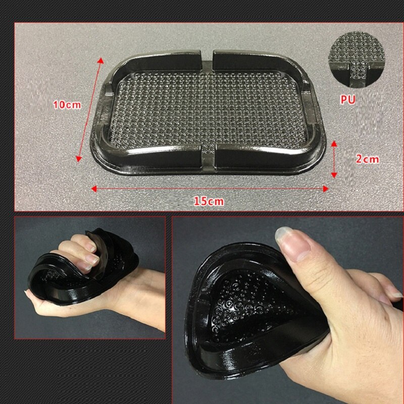 Universal biltelefonholder instrumentbrætmåtte anti-skridgreb monteret bil dashboard skridsikker greb pad anti-slip mat biltilbehør