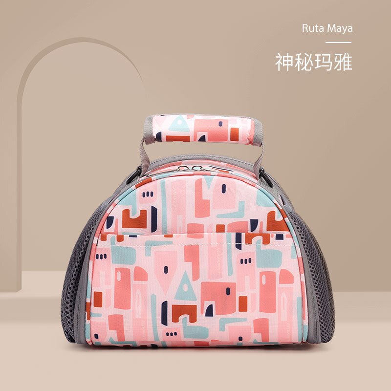 Sac à langer double couche pour maman, petit sac à dos pour maman, sac à langer pour bébé, organisateur de poussette, sacs isolants pour déjeuner: B4