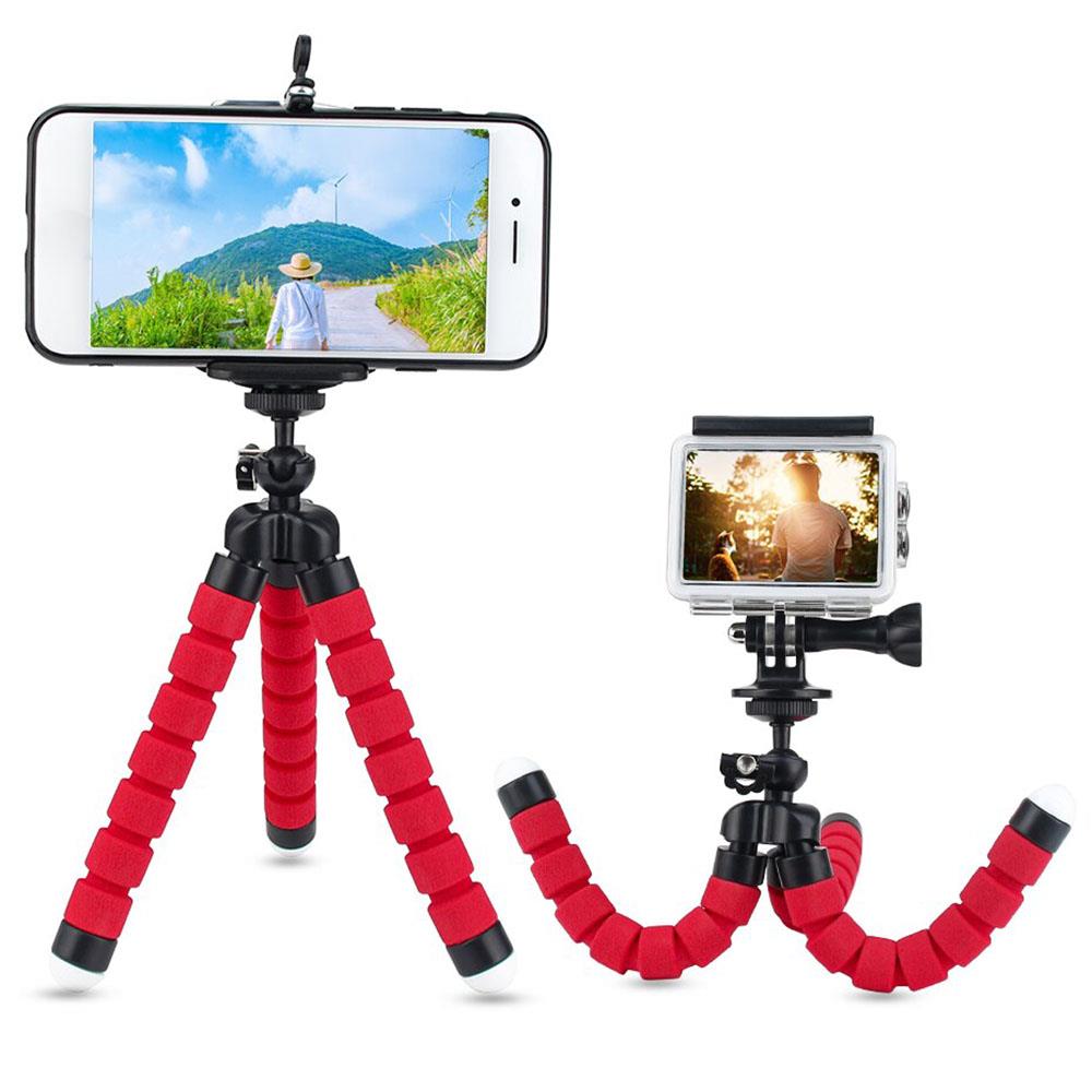 2021 nuovo Mini supporto flessibile per telefono treppiede polpo/stabilizzatore utente rosso/semplice per telefono e fotocamere spedizione gratuita