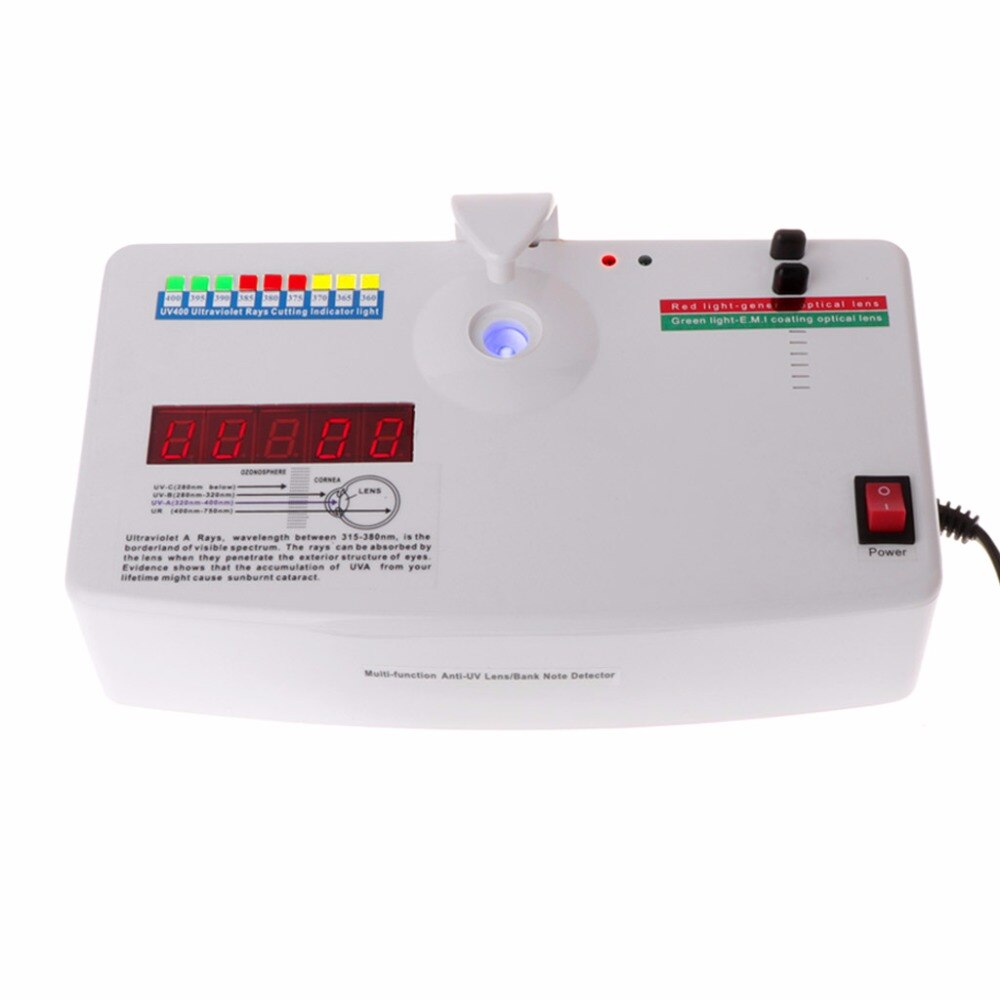 Optische Linse Anti-strahlung Uv-strahlen UV Tester Detektor Vermesser 13B 220V