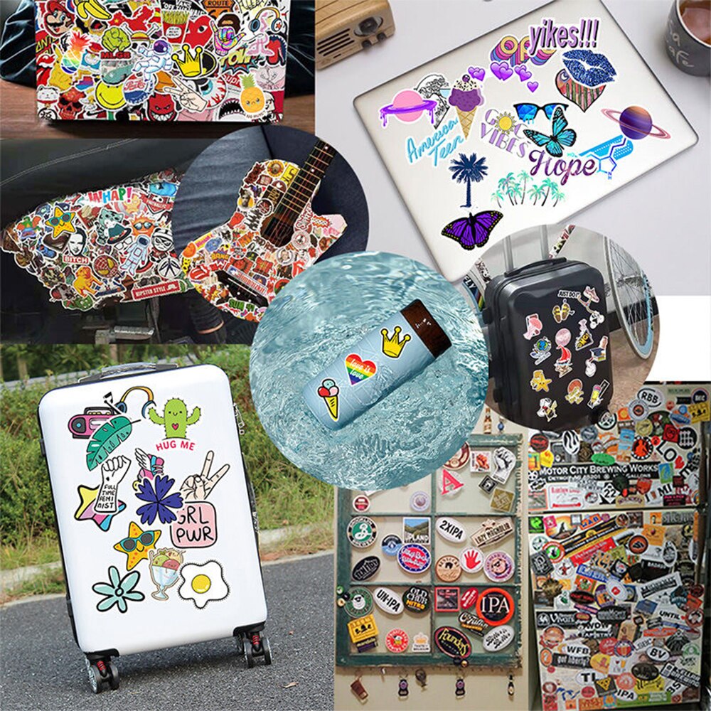 60pcs Flower Stickers For Notebooks Stationery Laptop Scrapbooking Material Botany Plant Sticker Aesthetic Craft Supplies
