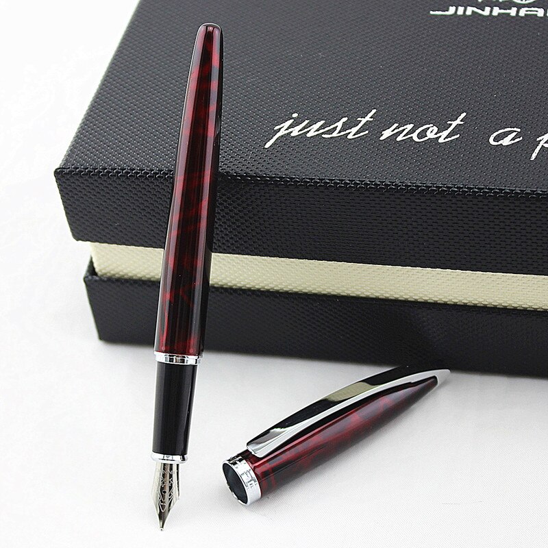 Jinhao 156 luxury Fountain pen ink pen Nib Iraurita caneta tinteiro stationery Penna stilografica Stylo plume: W