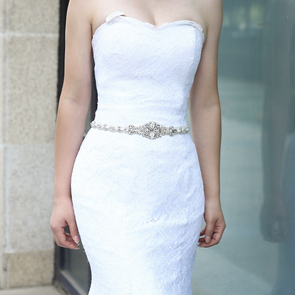 ZMS388 Rhinestone Belt Wedding Dress Belt Bridal Belt Wedding Accessories Mariage Sash Bridesmaid Belt Wedding Belt Women Belt