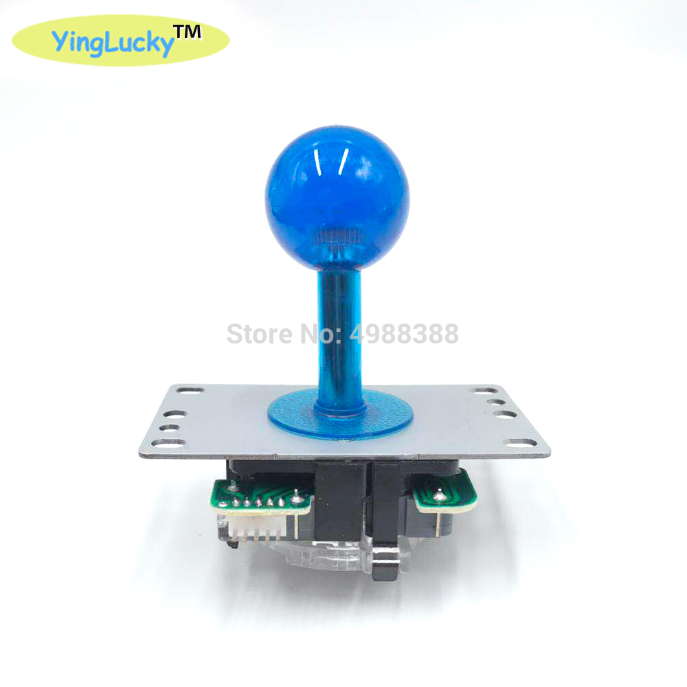 Yinglucky arcade joystick 4/8- vejs 5- bens gør-det-selv spil joystick rød bold kæmper stick reservedele til spil arcade jamma