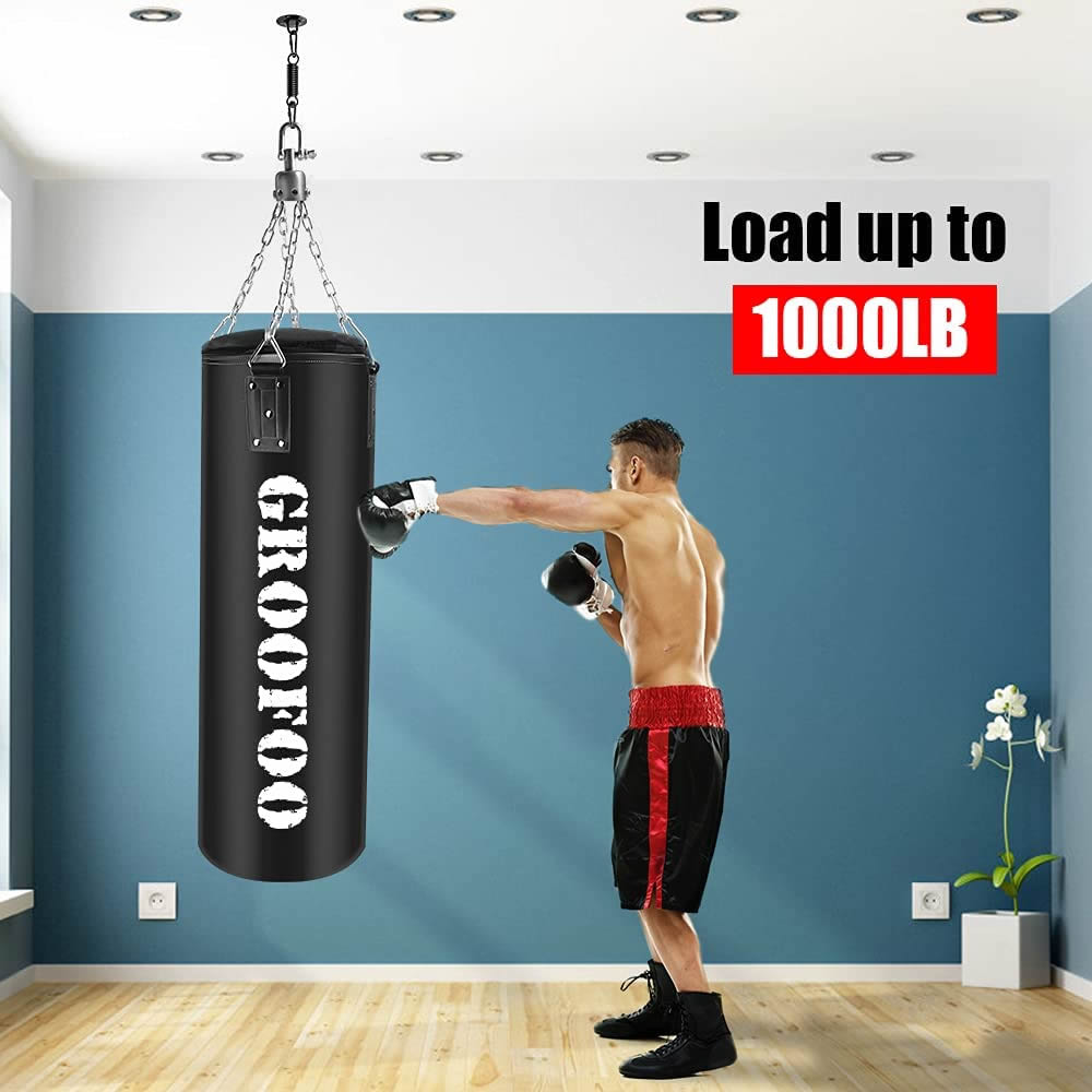 Veranda Schaukel Hängen Bausatz Hardware- Fitnessstudio Schaukel Quellen KleiderbüGel Decke Haken für Hängen Stuhl Yoga Hängematte Sandsack