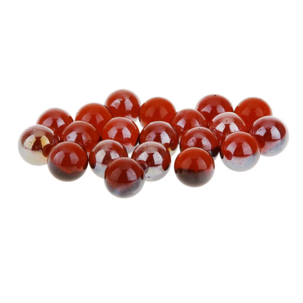 20/100 Stuks Knikkers Speelgoed Vintage Speelgoed Glas Lot Diverse Collection Kids Play Game: Dark Brown