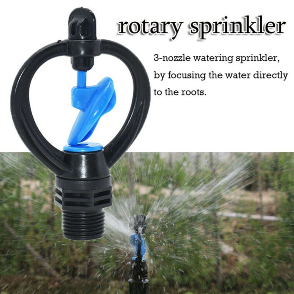 Hemsprinkler vattenbesparande säker gräsmatta bevattning 360 grader automatisk