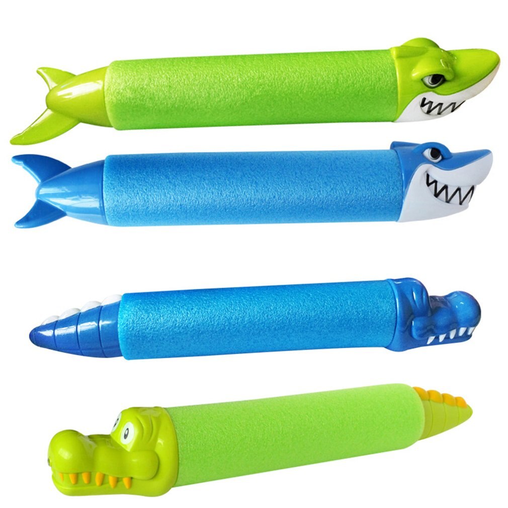 1pc Kreative Hai Krokodil sprühen Wasser Sprinkler Schaum durchnässt Wasser Spielzeug Schwimmbad Strand Spiel Spielzeug Für freundlicher Zufällige Farbe
