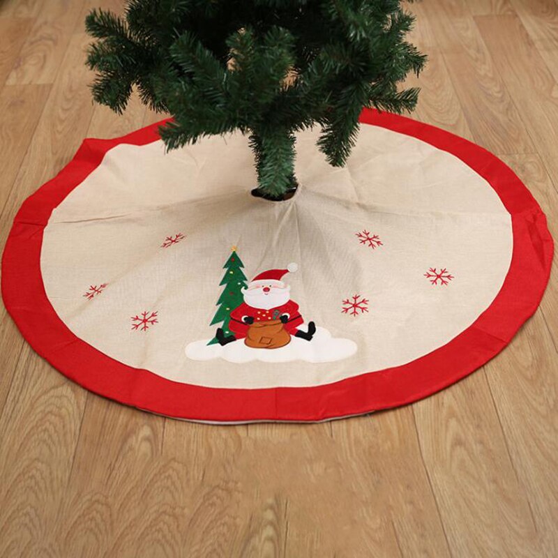 105cm Weihnachten Baum Felsen Weihnachten Baum Teppich Schneeflocke Baum Felsen Neue Jahr Dekorationen Weihnachten Dekorationen Für Haus