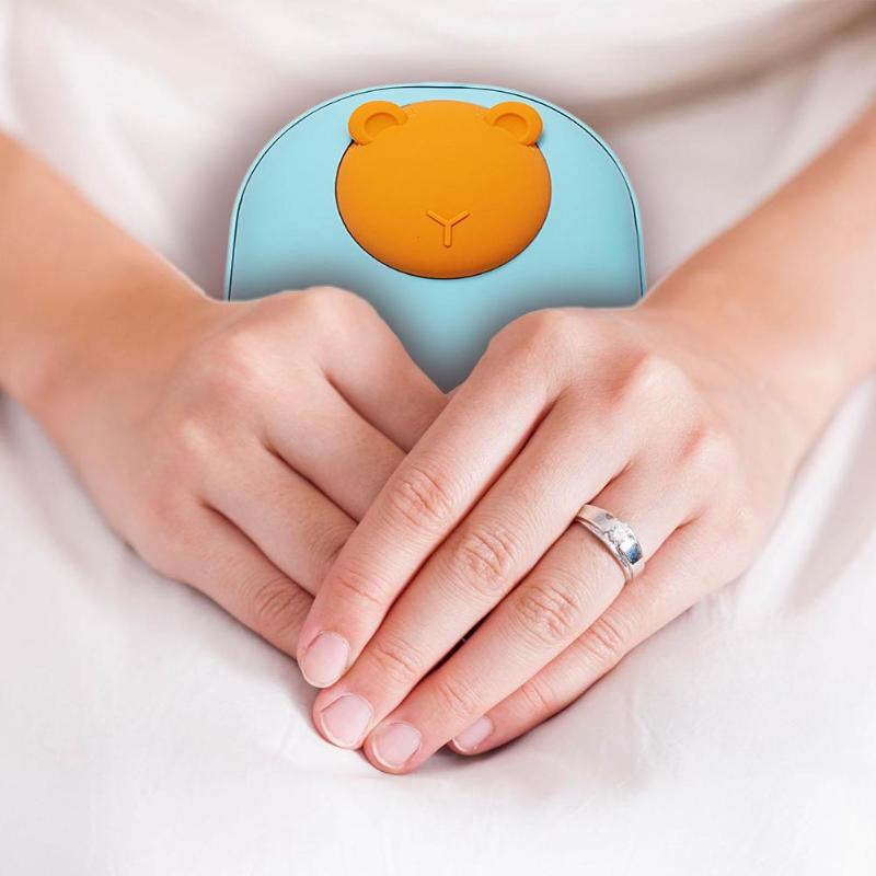 5000mAh Winter Pocket Warme Kachel Mini USB Oplaadbare Handwarmer Power Bank 48-52 Graden Automatische Aanpassing Kleine