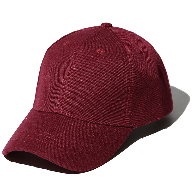 2020 delle donne Degli Uomini di Cappellini Da Baseball Estate Unisex di Colore Solido Pianura Curvo Visiera di Sun Cap Hip-Hop Cappello Di Modo Delle Donne Regolabile caps: C8