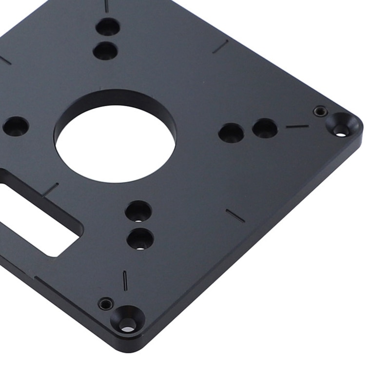 Router Table Insert Plate Universal Trimming Machine Flip Board Mounting Plate for Woodworking Engraving Accessory