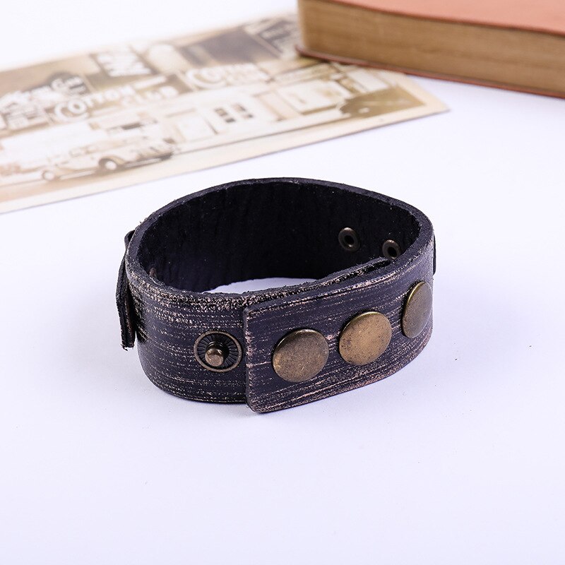 årgang menn armbånd viking tilbehør europeisk amerikansk personlighet lær armbånd armbånd herre smykker