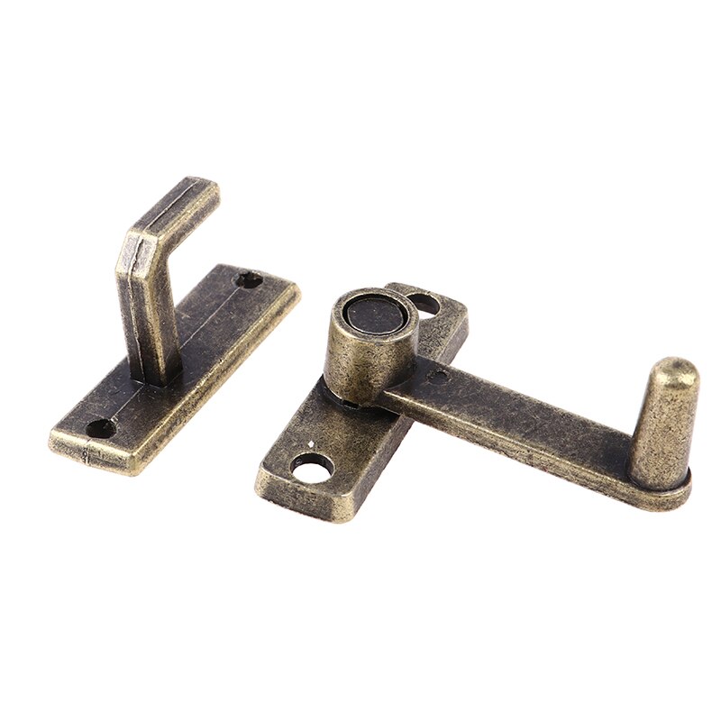 Sliding Window Door Lock Handle Metal Door Latch Home Safety Chain Bronze Guard Latch Bolt With ScrewsDoor Home Hardware