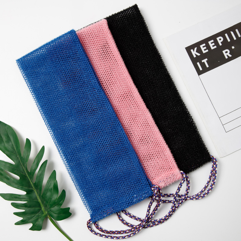 African Bath Sponge Net Fourdrinier Bath Sponge Exfoliating Body Back Shower Scrub For Smoother Skin Bath Towel