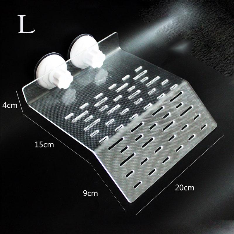 Transparante schildpaddenkruiper, dakterras, schildpaddenvijver, drijvend eiland, rugplatform, aquariumdecoratie, accessoires