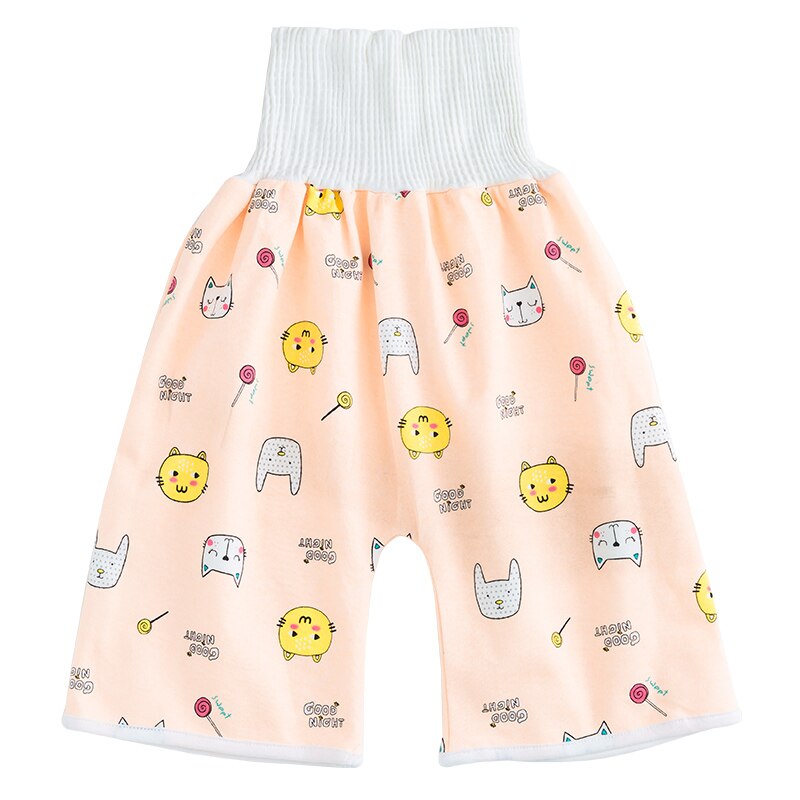 Baby Ausbildung Hosen 2 in 1 Babys freundlicher Windel Wasserdicht Wiederverwendbare Baumwolle Schlauch Röcke Leckage matt Abdeckung Schlafen Bett Kleidung: 8